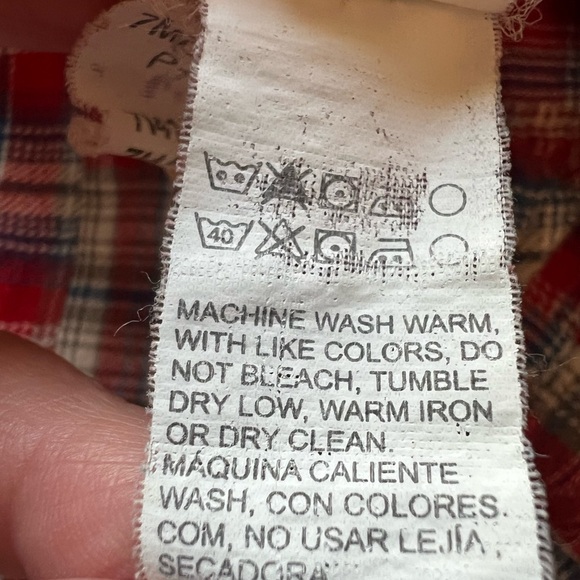 Vintage Y2K Lucky Brand American patchwork western SS pearl snap shirt XL cowboy - Picture 11 of 11